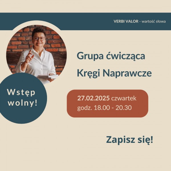 Spotkanie grupy ćwiczącej kręgi naprawcze